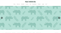 Desktop Screenshot of featsockco.com